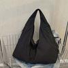 Multi-Pocket Nylon Shoulder Bag Casual Storage Pouch Versatile Large Capacity Tote Bag  Outdoor