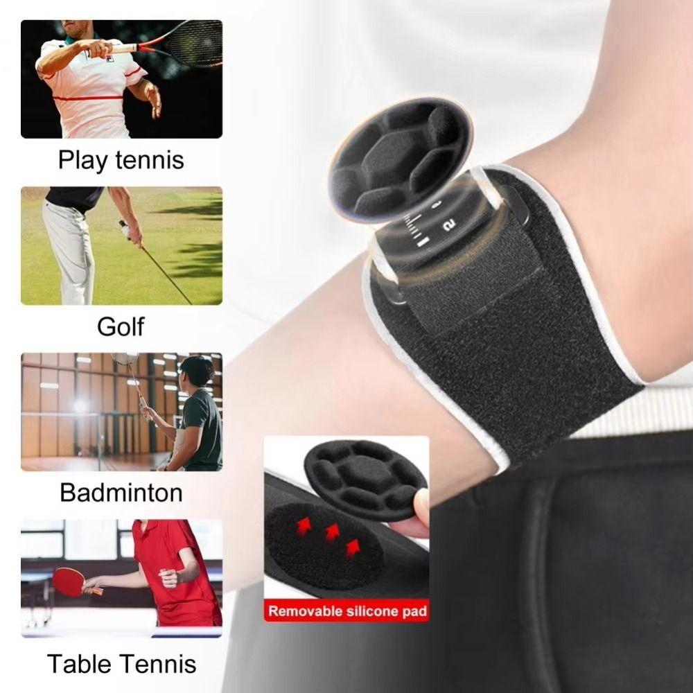 Регулируемый спортивный налокотник, компрессионный бандаж для локтя теннисиста, рукав для локтя, для тренажерного зала, фитнеса