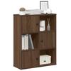 VidaXL Bookcase Brown Oak 60x24x76.5 Cm Engineered Wood, Bookshelf, Storage Rack, Book Support, 860388