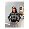 Square Pattern Sweater