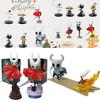 6-8 шт./комплект Игрушки Hollow Knight Аниме Фигурка Игры Рыцарь Фигурка Действия Шершень/Квиррел Фигурка Коллекционная Модель Кукла