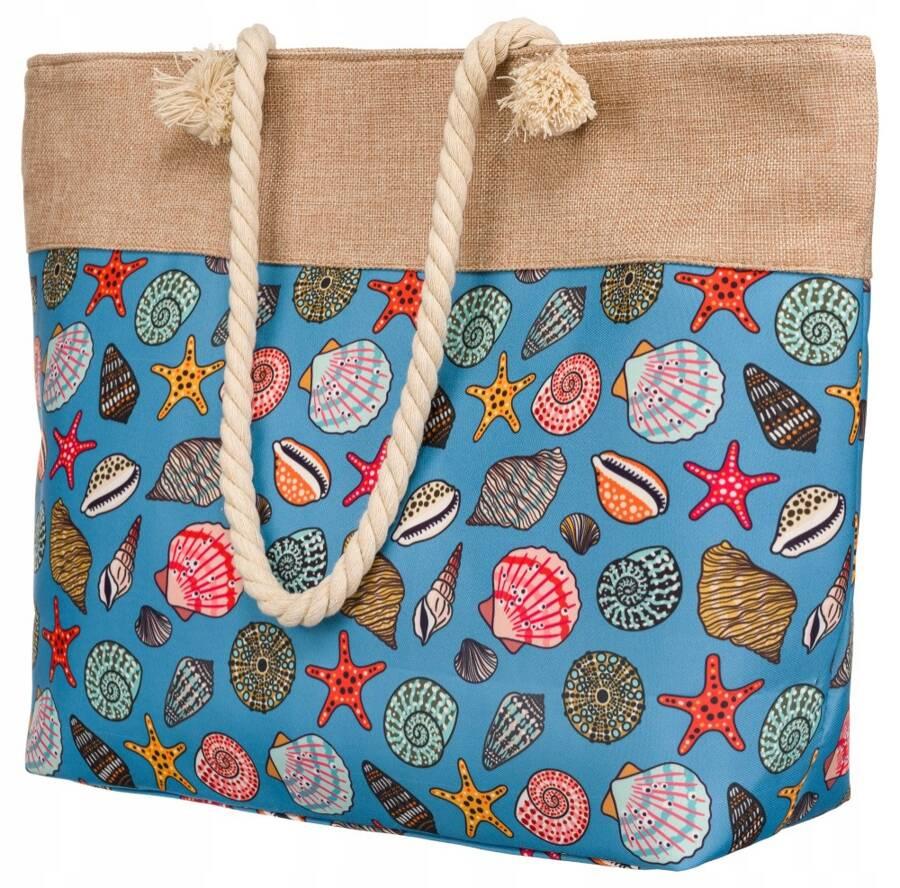 Women's beach shopper bag