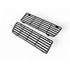 Front Bumper Side Reflector Grille Trim Cover,Left & Right Complete Set Replacement for VW Golf GTI MK3 Vento Jetta VR6