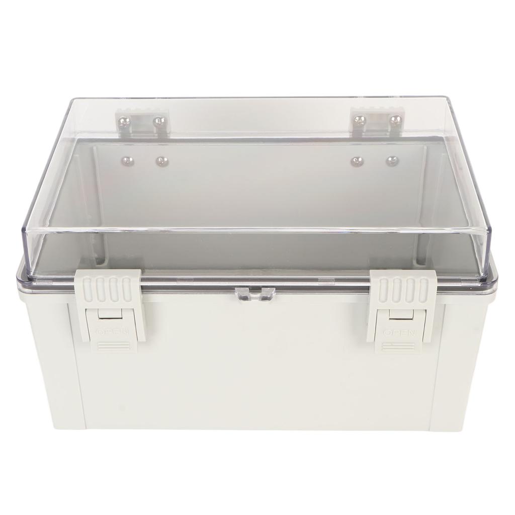 Power Distribution Box IP66 Waterproof Transparent Cover Electrical Junction Box Snap Type