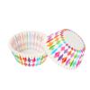 100Pcs Party Muffin Cup Rainbow Cake Mold Paper  Cupcake Baking Boxes Wrapper