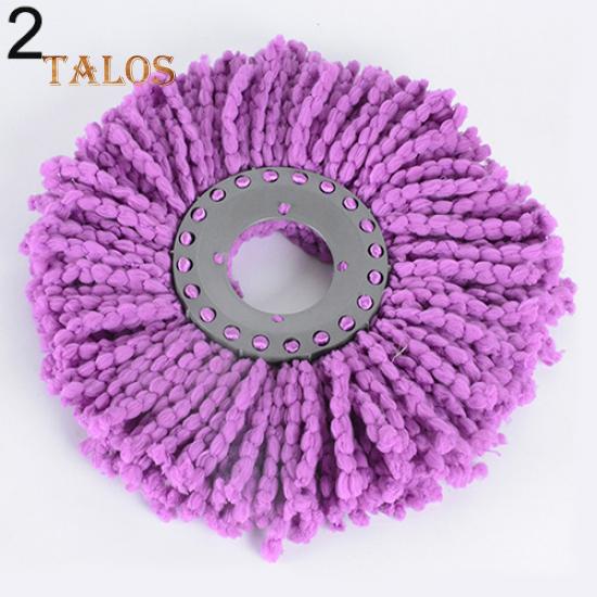 Прочная вращающаяся на 360 градусов головка, легкая волшебная вращающаяся тряпка из микрофибры для пола, насадка для швабры, бытовая