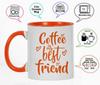 Inkdotpot Кофе — мой лучший друг 11 унций кружки для кофе забавный новинка подарок для друзей