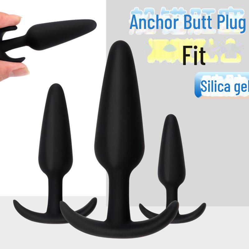Анальная пробка из силикона Anchor — забавная, кокетливая и стильная анальная игрушка для взрослых