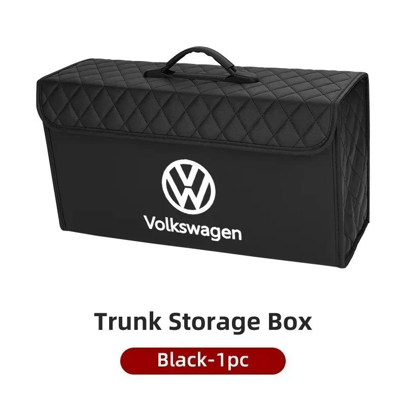 Car Trunk Storage Box Organizer Stowing Tidying Container Bag For Volkswagen VW Scirocco Beetle Golf Passat Polo Tiguan Touran zj8