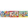 EPOCH [Apollo's Steps Panoramic Puzzle] Mickey Mouse and Fun Friends 10/15/20 Piece Puzzle for Children 24-203