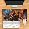 Игровой коврик для мыши T-Team F-Fortress 2, компьютерный, для ноутбука, расширенный, большой резиновый, коврик для стола под клавиатуру, аксессуары