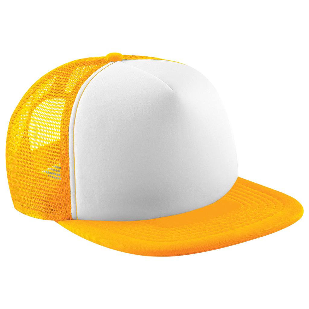 Beechfield Винтажная однотонная кепка дальнобойщика с застежкой на спине (2 шт. в упаковке)