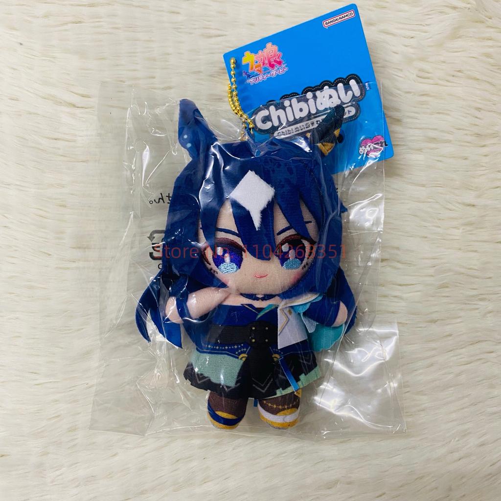 BANDAI Uma Musume Огури Кап Тамамо Кросс 10см Мультяшная Аниме Фигурка Милая Модель Плюшевая Кукла Подвеска Коллекционная Игрушка Подарок