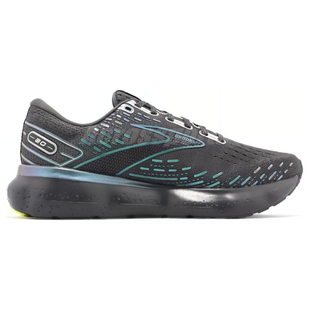 Brooks Glycerin 20 Nine Iron Lime Men Sneakers Grey 110382-1D-024