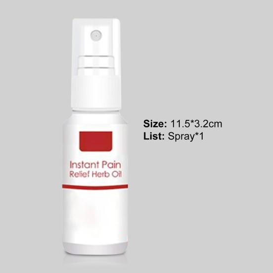 60 мл обезболивающий спрей, эффективное, глубокое проникновение, без стимуляции, мгновенное обезболивающее травяное масло