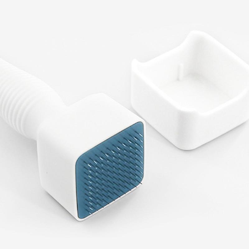 Одноразовая игла с регулируемой длиной, нержавеющая сталь, игла-штамп, дорожный футляр, микроиглы для ухода за кожей, лечения выпадения волос