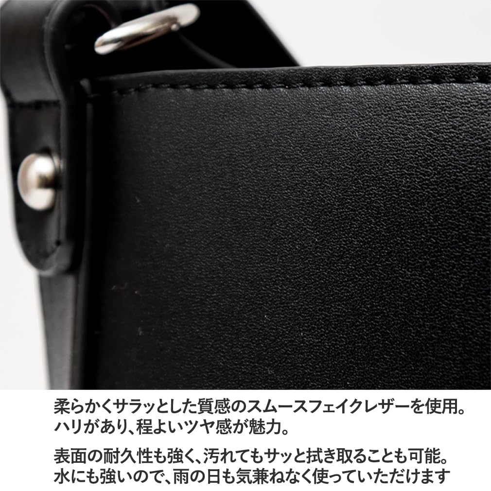 Gratante Сумка-тоут с одной ручкой, 2 способа ношения, сумка для通勤 [Gratante] Женская abb-g0039 (черный)