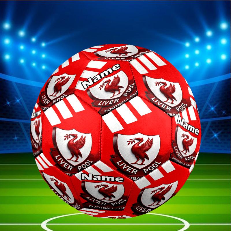 Custom Name Personalized Football team F.C-A Print Size 5 Soccer Ball Training & Match Football, for Team, Kicking, Gift for Football Enthusiasts