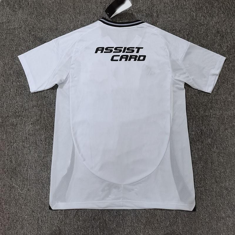 Mens Short Sleeve Football Jersey Home Kit Colo-Colo 2025-2026 Fan Edition Bamboo Fiber Performance Sportswear