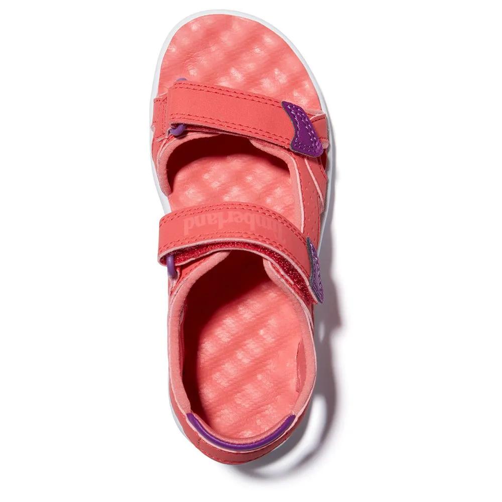 Timberland Perkins Row 2 Strap sandals lightweight eco-friendly Red