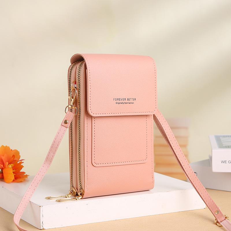 Women's Crossbody Phone Bag: Versatile, Multi-Functional, Vertical Touchscreen Shoulder Bag