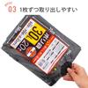 Three Cube Garbage Bags, Good for Living, Poly Bags (Case Sold), Black, 30L, 20 Bags X 60 Bags, GO32-60