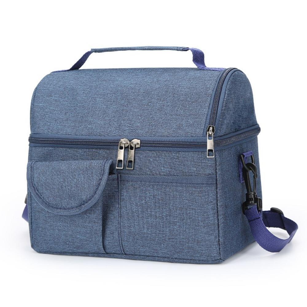 Thermal Lunch Bag Thickened Cooler Pack Portable Insulated Food Storage Outdoor Camping