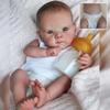 18-дюймовая силиконовая кукла для всего тела Bettie Reborn Baby Doll 46 см Реалистичная милая кукла-симулятор новорожденного 3D-рисование кожи Ручная роспись волос Кукла возрождения Детские игрушки
