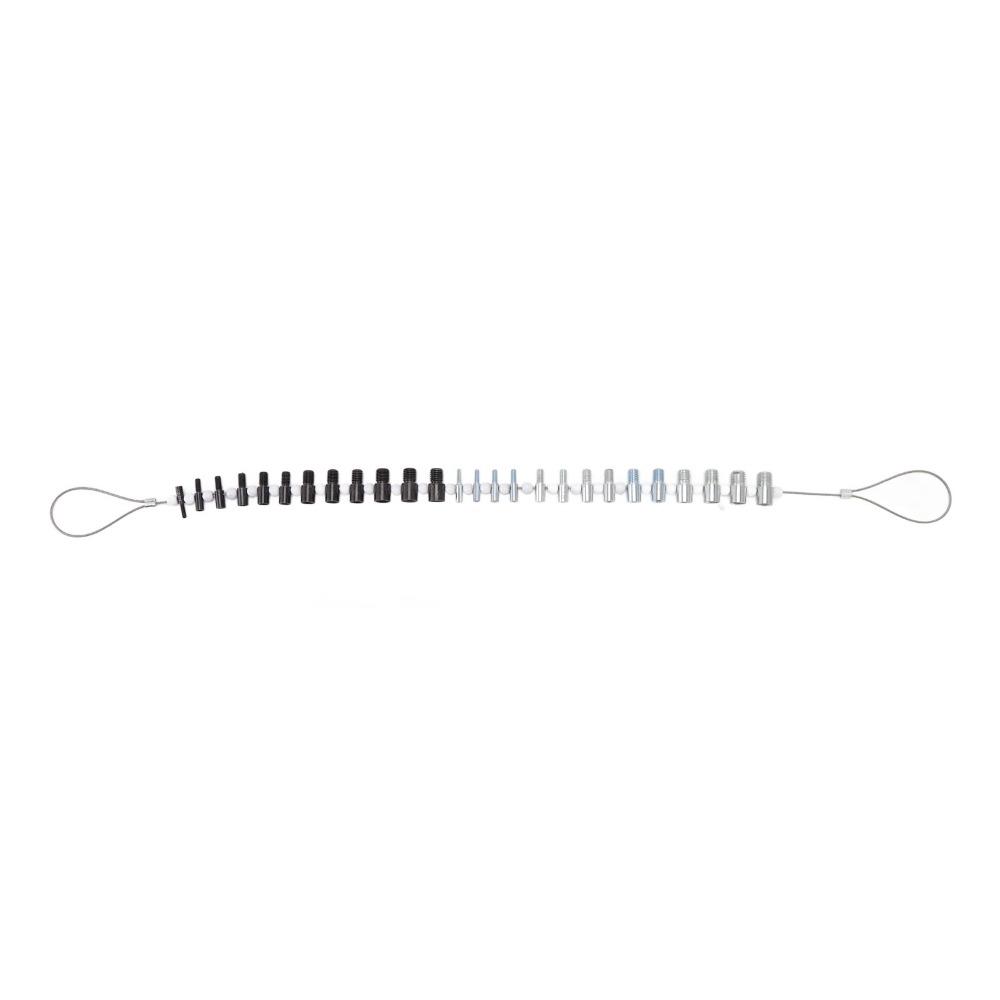 26 Male Female Gauges Accurate Thread Checker Tool Standard and Metric Thread Gauge Tool  Workshop