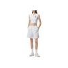 Fila X Hailey Коллаборация Простой Универсальный Удобный Студенческий Стиль Теннисная Рубашка Женские топы Белый A71W523102F-WT