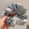 Satin Pillow Scrunchie - Silk Sleep Hair Tie for Women's Buns