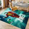 1pc Jokers Shadow Carpet for Playroom Bedroom Living Room Sofa Home Decor,kids Game Area Rug Non-slip Floor Mat Y826190