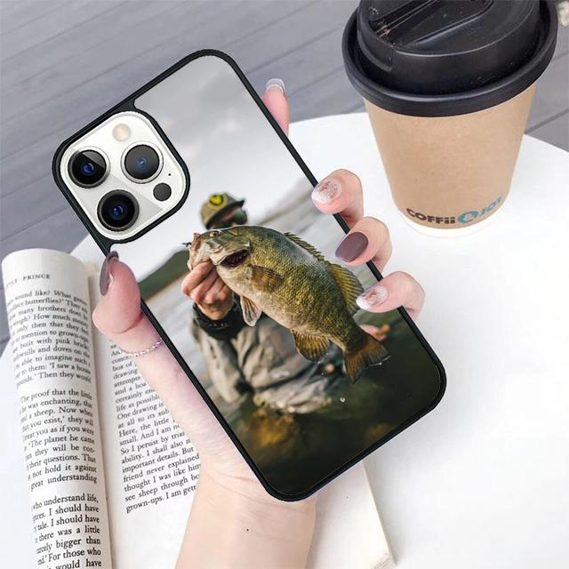 Чехол для телефона с изображением карпа, удочка, чехол-крышка для iPhone 17 Air 16 15 14 Plus Для apple 16 11 12 13 Pro Max coque