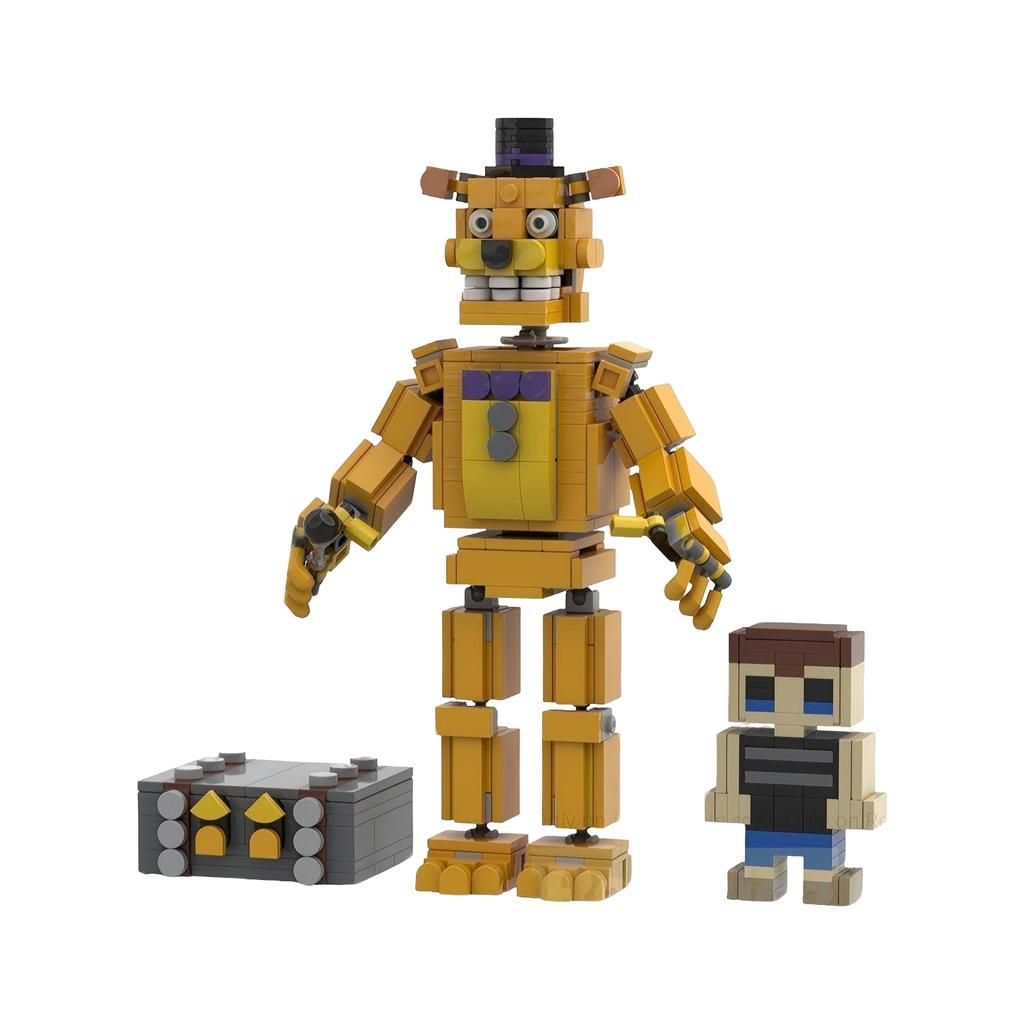 Imitation Mystery Puppet Assembly Building Block Figure Model - Creative Building Block Anime Model, Suitable For Display And Collection Gifts.