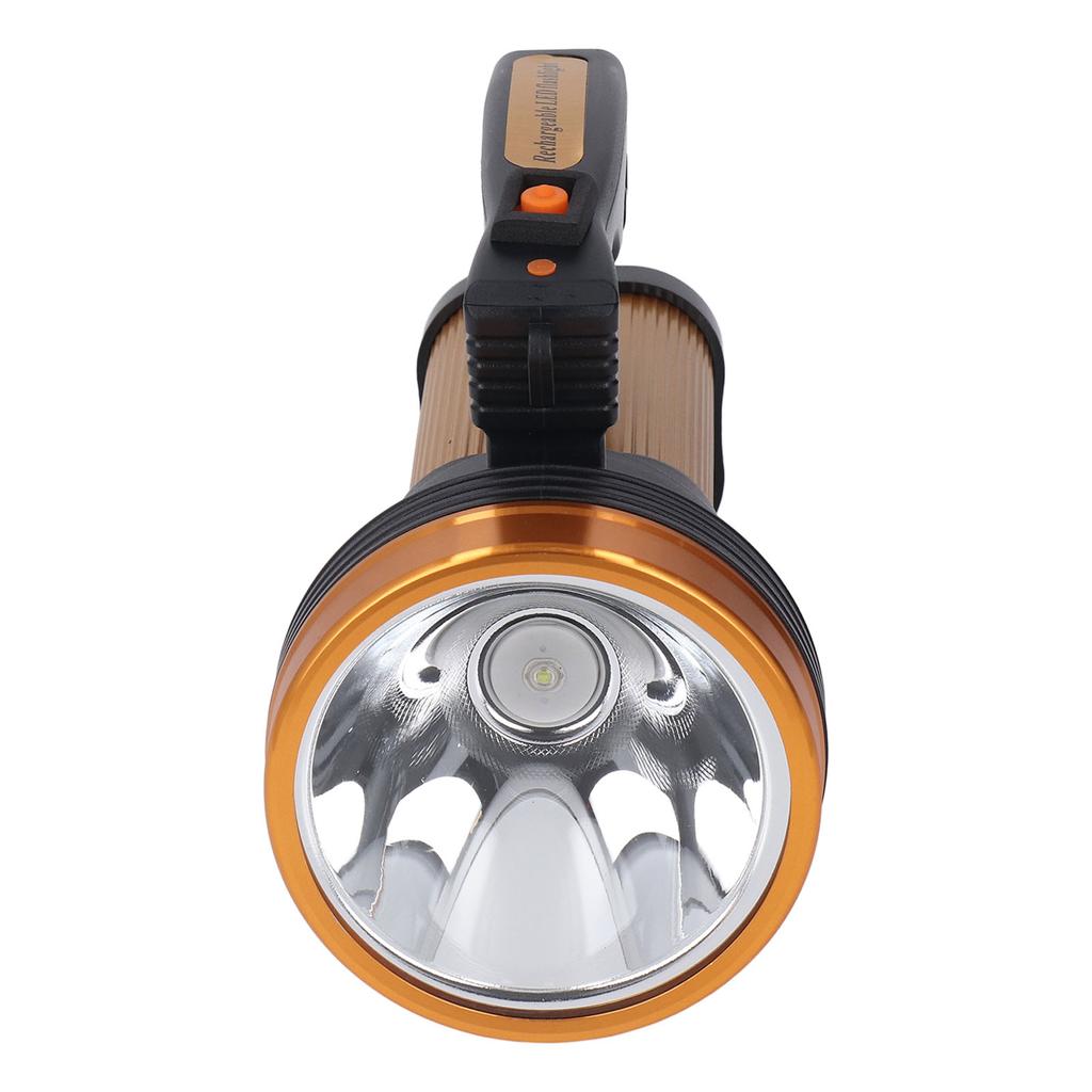 Портативный ручной прожектор, перезаряжаемый мощный светодиодный фонарь для кемпинга на открытом воздухе, отключений электроэнергии