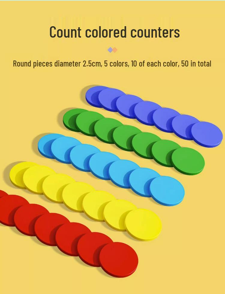 Набор элементарных математических манипулятивов: Набор для обучения счётам для 1-го и 2-го классов