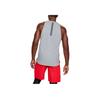 Under Armour Breathable Slim Fit Basketball Tank Top Men Tops Modern-Gray 1326707-012