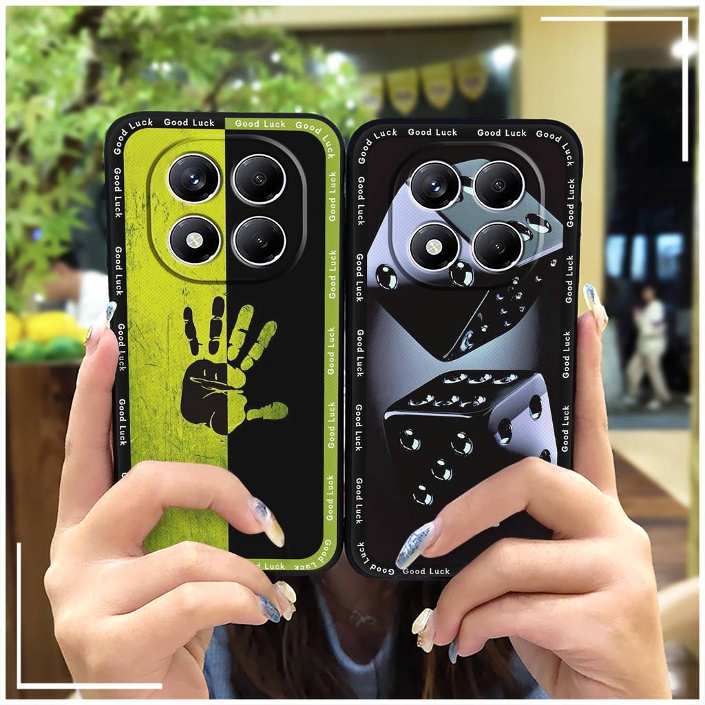 Силиконовый противоударный чехол для телефона Redmi Note14 Pro 4G, милый, прочный, с рисунком граффити, устойчивый к грязи, водонепроницаемый, полностью покрытый