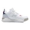 Li-Ning Синтетическая кожа амортизирующие нескользящие износостойкие низкие ретро баскетбольные кроссовки женские кроссовки белые AGBR022-2