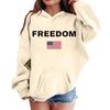Kids' Fashion Printed Pullover Casual Long-Sleeve Crewneck Hoodie Top