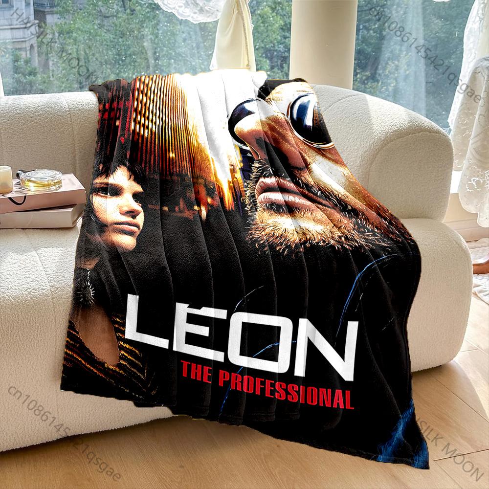 1PC Man and girl portrait poster Print Adult Children Warm Blankets Home Travel Car Soft Comfortable Suitable for all seasons