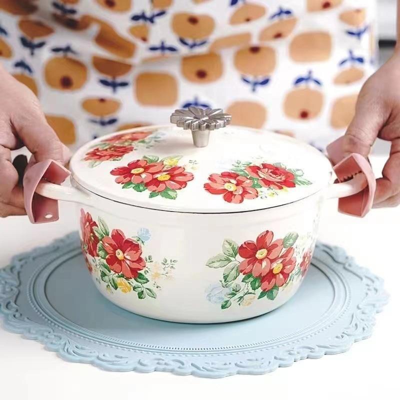 Зажим для кухонной кастрюли, противоожоговая, нескользящая крышка ручки, креативная кулинарная духовка, зажим для перчаток, зажим для кастрюли, кухонные гаджеты, дизайн в форме банта