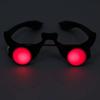 Хэллоуин Ужас Красные Глаза Очки Реквизит Смешные Личность Страшные Ужас Очки Вечеринка Светодиодные Светящиеся Светящиеся Очки Маскарад