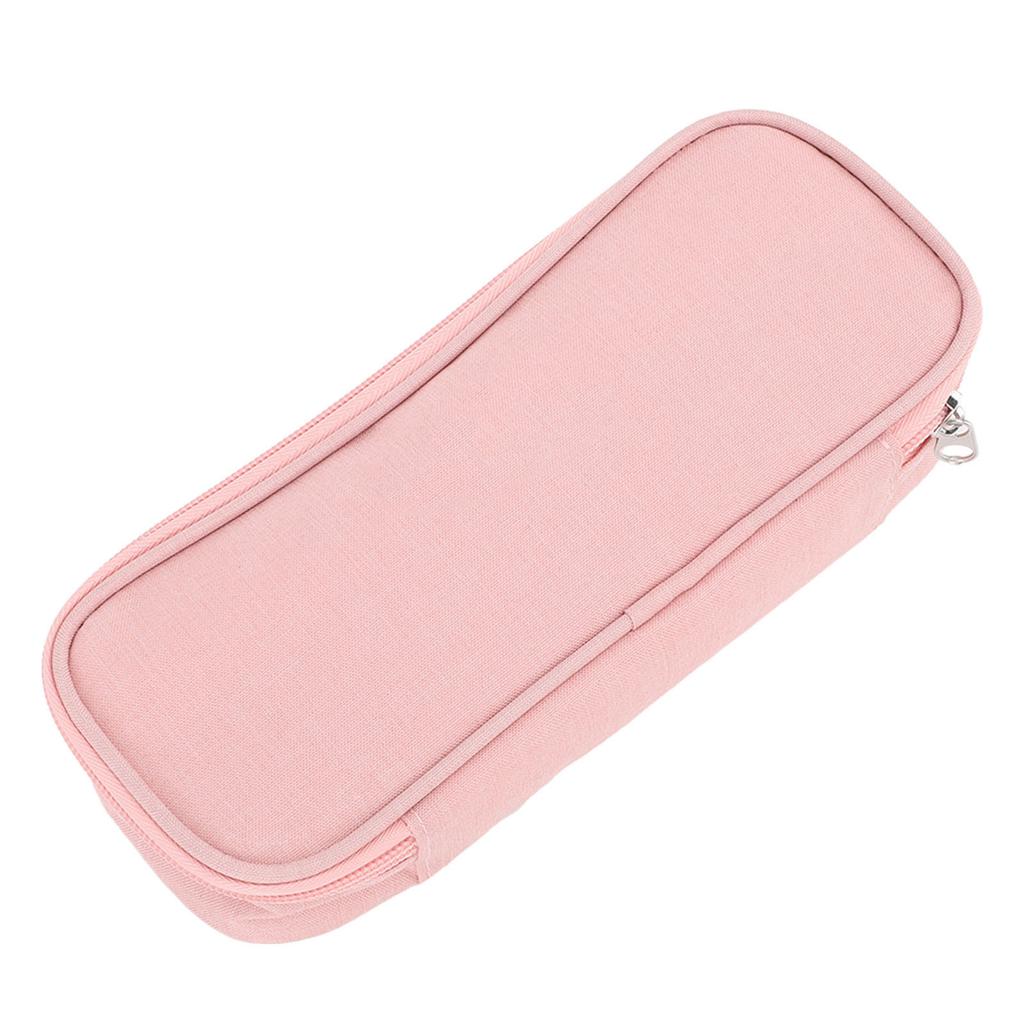 Big Capacity Pencil Case Pouch Pen Case Simple Stationery Bag with Mesh Pocket for Teens Adults Student School College