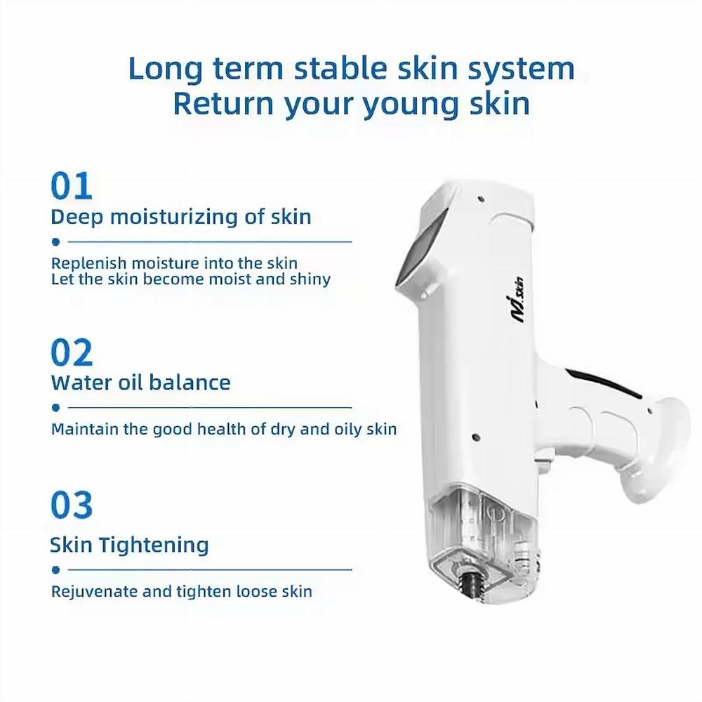 Home Use Water Mesotherapy Gun Deeplyhydrate EZ Negative Pressure Meso Gun Mesotherapy Hydrolifting Water Injector Beauty Device