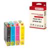 NOPAN-INK - x4 Картриджа EPSON 502 XL BK XL C M Y Совместимые Epson Expression Home XP-5100, Серия XP-5100, X
