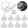 10pcs Car Door Sill Kick Plate Strip Clips 51471840960 for BMW E30 E32 E34 E36 E38 E39 E46 Z4 E81 E82 E84 E63 E64 E65
