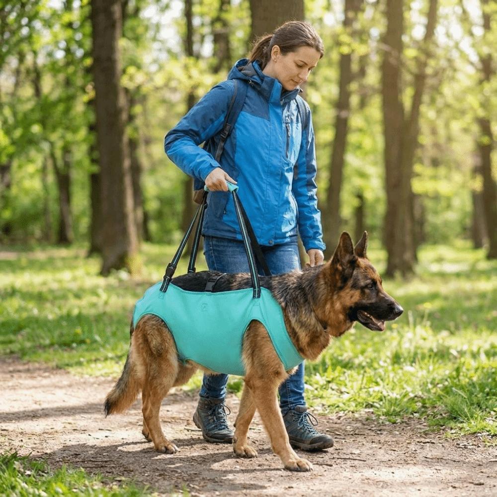 Thickened Grip Dog Lift Harness Adjustable Pet Auxiliary Vest Dog Assistance Strap Disability Aid