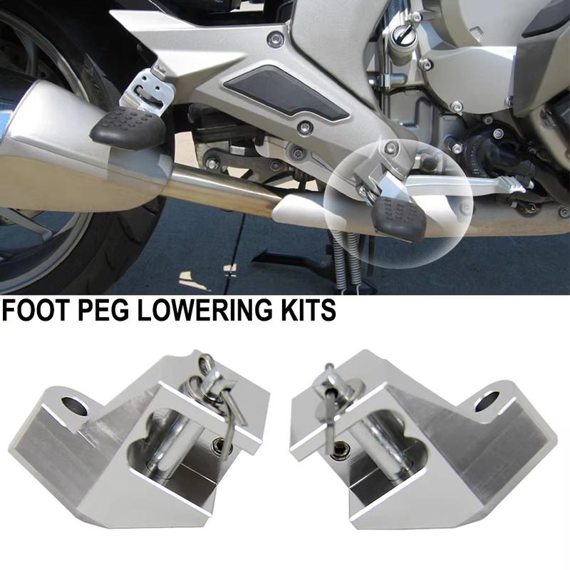 For BMW R1250RT R 1250 RT R1250 RT 2014 - 2018 2016 2017 Driver Lower 1.5" Motorcycle Accessories Driver Foot Peg Lowering Kits