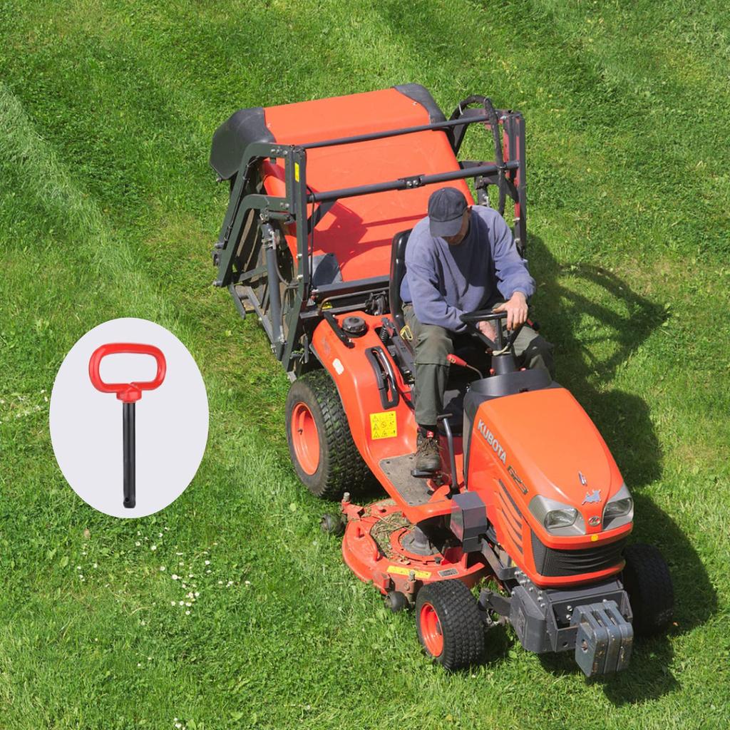 Joyangy Trailer Hitch Pin 2pcs 1/2" Tractor Hitch Pin with Clip 104mm Tractor Pin Accessories Clevis Pin